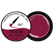 Load image into Gallery viewer, ROSALIND 5ML Painting Gel Varnish 142 Colors Gel Nail Polish Set For Manicure DIY Top Base Coat Hybird Design Of Nail Art Primer
