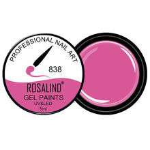Load image into Gallery viewer, ROSALIND 5ML Painting Gel Varnish 142 Colors Gel Nail Polish Set For Manicure DIY Top Base Coat Hybird Design Of Nail Art Primer
