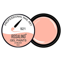 Load image into Gallery viewer, ROSALIND 5ML Painting Gel Varnish 142 Colors Gel Nail Polish Set For Manicure DIY Top Base Coat Hybird Design Of Nail Art Primer
