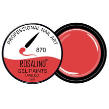 Load image into Gallery viewer, ROSALIND 5ML Painting Gel Varnish 142 Colors Gel Nail Polish Set For Manicure DIY Top Base Coat Hybird Design Of Nail Art Primer
