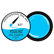 Load image into Gallery viewer, ROSALIND 5ML Painting Gel Varnish 142 Colors Gel Nail Polish Set For Manicure DIY Top Base Coat Hybird Design Of Nail Art Primer
