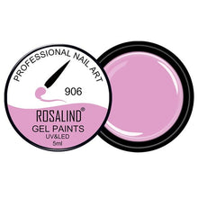 Load image into Gallery viewer, ROSALIND 5ML Painting Gel Varnish 142 Colors Gel Nail Polish Set For Manicure DIY Top Base Coat Hybird Design Of Nail Art Primer
