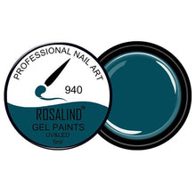 Load image into Gallery viewer, ROSALIND 5ML Painting Gel Varnish 142 Colors Gel Nail Polish Set For Manicure DIY Top Base Coat Hybird Design Of Nail Art Primer
