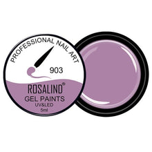 Load image into Gallery viewer, ROSALIND 5ML Painting Gel Varnish 142 Colors Gel Nail Polish Set For Manicure DIY Top Base Coat Hybird Design Of Nail Art Primer
