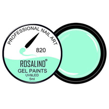 Load image into Gallery viewer, ROSALIND 5ML Painting Gel Varnish 142 Colors Gel Nail Polish Set For Manicure DIY Top Base Coat Hybird Design Of Nail Art Primer
