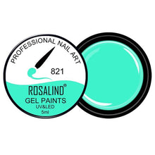 Load image into Gallery viewer, ROSALIND 5ML Painting Gel Varnish 142 Colors Gel Nail Polish Set For Manicure DIY Top Base Coat Hybird Design Of Nail Art Primer
