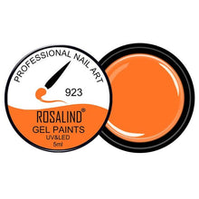 Load image into Gallery viewer, ROSALIND 5ML Painting Gel Varnish 142 Colors Gel Nail Polish Set For Manicure DIY Top Base Coat Hybird Design Of Nail Art Primer
