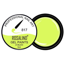 Load image into Gallery viewer, ROSALIND 5ML Painting Gel Varnish 142 Colors Gel Nail Polish Set For Manicure DIY Top Base Coat Hybird Design Of Nail Art Primer
