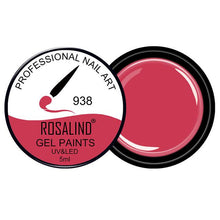 Load image into Gallery viewer, ROSALIND 5ML Painting Gel Varnish 142 Colors Gel Nail Polish Set For Manicure DIY Top Base Coat Hybird Design Of Nail Art Primer
