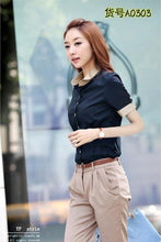 Load image into Gallery viewer, Spring Summer Blouse Shirt Soild White Elegant Women Office Clothing Brand Female Roupas Blusas Femininas Casual Blouses Tops
