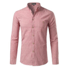 Load image into Gallery viewer, Striped Men Shirt 2017 Spring Autumn Men Shirt Slim Fit Long Sleeve Chemise Homme Casual Button Down Mens Dress Shirts Plus Size

