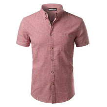 Load image into Gallery viewer, Striped Men Shirt 2017 Spring Autumn Men Shirt Slim Fit Long Sleeve Chemise Homme Casual Button Down Mens Dress Shirts Plus Size
