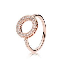 Load image into Gallery viewer, Women 925 Silver Charms Ring Diy Wheat Ears Style Princess Crown With Crystal For Women Jewelry
