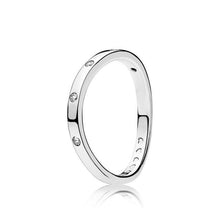 Load image into Gallery viewer, Women 925 Silver Charms Ring Diy Wheat Ears Style Princess Crown With Crystal For Women Jewelry
