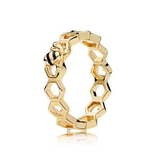Load image into Gallery viewer, Women 925 Silver Charms Ring Diy Wheat Ears Style Princess Crown With Crystal For Women Jewelry
