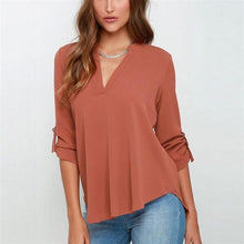 Load image into Gallery viewer, Women Blouse Women's Shirt 2018 Womens Tops and Blouses Blusa Feminina Shirts Long Sleeve Chiffon Blouse Blusas Feminina Clothes
