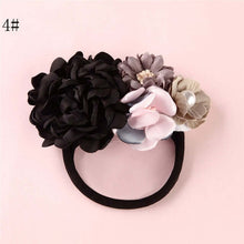 Load image into Gallery viewer, BalleenShiny Fashion Florals Headband Newborn Baby Elastic Princess Hairbands Child Kids Pearl Fresh Style Cute Headwear Gifts
