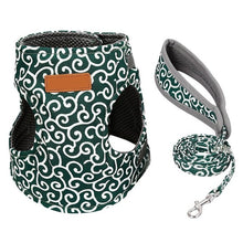 Загрузить изображение в средство просмотра галереи, Pet Dog Cat Vest Outdoor Travel Harness Leash Set for Puppy Cat Rabbit Floral Pattern Kitten Walking Harnesses Pet Cat Products
