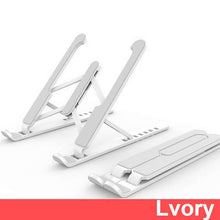 Load image into Gallery viewer, Adjustable Foldable Laptop Stand Non-slip Desktop Laptop Holder Notebook Stand sFor Notebook Macbook Pro Air iPad Pro DELL HP
