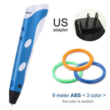 Загрузить изображение в средство просмотра галереи, Myriwell 3D Pen Original DIY 3D Printing Pen With 1.75mm ABS Filament Creative Toy Birthday Gift For Kids Design Drawing
