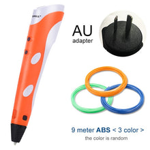 Загрузить изображение в средство просмотра галереи, Myriwell 3D Pen Original DIY 3D Printing Pen With 1.75mm ABS Filament Creative Toy Birthday Gift For Kids Design Drawing
