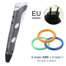Загрузить изображение в средство просмотра галереи, Myriwell 3D Pen Original DIY 3D Printing Pen With 1.75mm ABS Filament Creative Toy Birthday Gift For Kids Design Drawing
