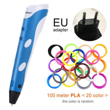 Загрузить изображение в средство просмотра галереи, Myriwell 3D Pen Original DIY 3D Printing Pen With 1.75mm ABS Filament Creative Toy Birthday Gift For Kids Design Drawing
