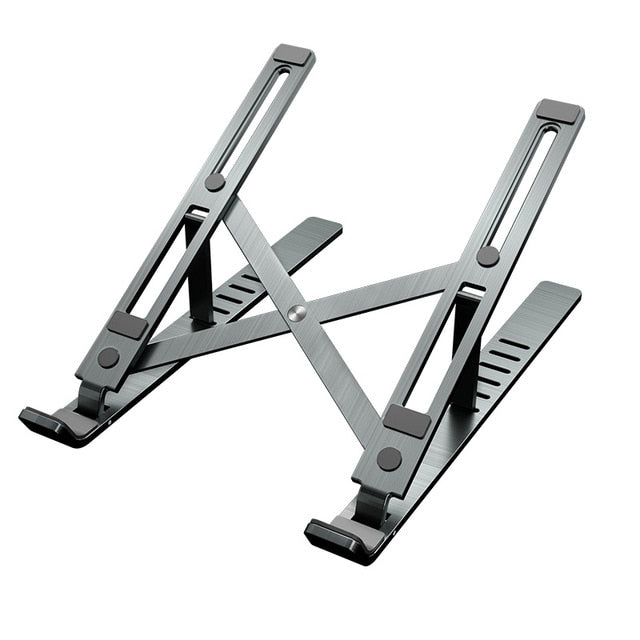 LINGCHEN Laptop Holder for MacBook Air Pro Notebook Laptop Stand Bracket Foldable Aluminium Alloy Laptop Holder for PC Notebook