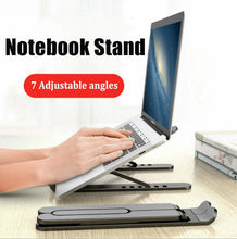 Load image into Gallery viewer, Adjustable Foldable Laptop Stand Non-slip Desktop Laptop Holder Notebook Stand sFor Notebook Macbook Pro Air iPad Pro DELL HP
