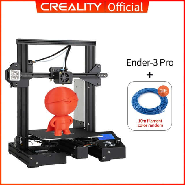 CREALITY 3D Ender-3 Pro Printer Printing Masks Magnetic Build Plate Resume Power Failure Printing KIT Mean Well Power Supply