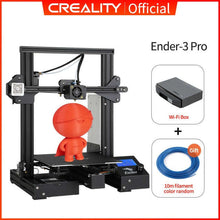 Load image into Gallery viewer, CREALITY 3D Ender-3 Pro Printer Printing Masks Magnetic Build Plate Resume Power Failure Printing KIT Mean Well Power Supply
