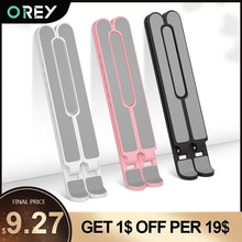 이미지를 갤러리 뷰어에 로드 , Portable Laptop Stand Foldable Support Base Notebook Stand For Macbook Pro Lapdesk Computer Laptop Holder Cooling Bracket Riser
