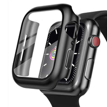 Load image into Gallery viewer, cover For Apple Watch case 44mm 40mm iWatch 42mm 38mm bumper Tempered Glass 44 42 38 42 mm for apple watch series 4 3 5 SE 6
