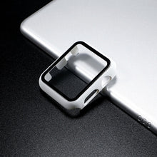 Load image into Gallery viewer, Glass+Cover For Apple Watch case 44mm 40mm 42mm 38mm iWatch case Accessorie bumper+Screen Protector Apple watch serie 3 4 5 6 SE
