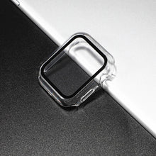 Load image into Gallery viewer, Glass+Cover For Apple Watch case 44mm 40mm 42mm 38mm iWatch case Accessorie bumper+Screen Protector Apple watch serie 3 4 5 6 SE
