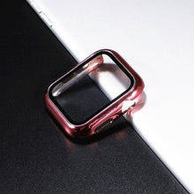 Load image into Gallery viewer, Glass+Cover For Apple Watch case 44mm 40mm 42mm 38mm iWatch case Accessorie bumper+Screen Protector Apple watch serie 3 4 5 6 SE
