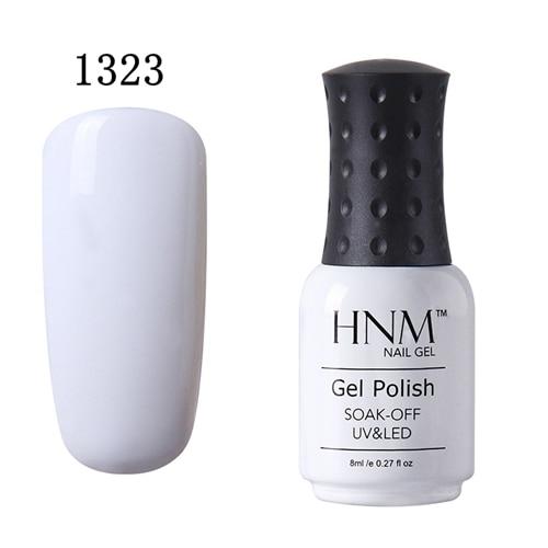 HNM 8ml UV Gel Nail Polish Soak Off Gel Polish 58 Colors GelLak Hybrid Varnish Semi Permanent Gelpolish Lucky Enamel Gel ink