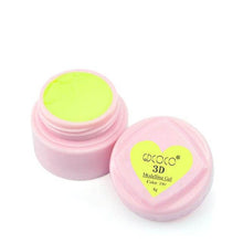 Load image into Gallery viewer, GDCOCO Nail Art Design 3D Painting Gel Soak off UV LED Plasticine Gel 3D Modeling Gel DIY Nail Design Sculpture Gel varnish
