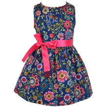 이미지를 갤러리 뷰어에 로드 , Floral Cotton Children Toddler Girls Dress Beach Summer 2017;Casual Glower Princess Teenage Kids Dress Girl bebe Vestido Party
