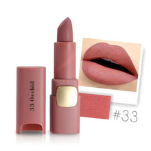 Load image into Gallery viewer, Miss Rose Brand Matte Lipstick Waterproof Lips Moisturizing Easy To Wear Makeup Lip Sticks Gloss Lipsticks Cosmetic
