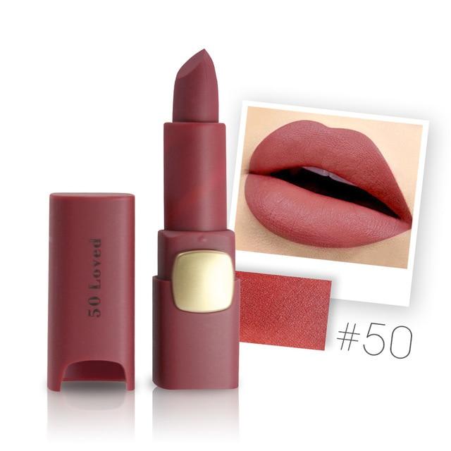 Miss Rose Brand Matte Lipstick Waterproof Lips Moisturizing Easy To Wear Makeup Lip Sticks Gloss Lipsticks Cosmetic