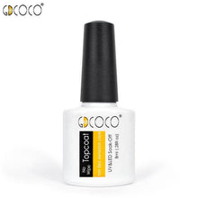 Load image into Gallery viewer, GDCOCO 8ml UV LED Soak off Base Coat Gel Enhancer Varnish Nail Gel Polish CANNI Matte Top Coat Nowipe Top Coat Reinforce Gel
