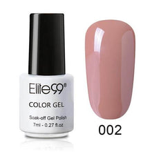 Load image into Gallery viewer, Elite99 7ML Nude Color Series Gel Nail Polish Nail Gel Polish Soak Off Nail Gel Varnish Semi Permanent Nail Art Gel Polishes
