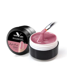 Load image into Gallery viewer, Venalisa supply 15 ml strong thin Jelly led UV soak off cover pink clear nail art Camouflage UV Builder gel Extend nail gel
