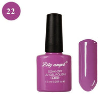 Load image into Gallery viewer, LILY ANGEL Nail Art Design Manicure  110 Color 7.3Ml Soak Off Enamel 2018 New   Gel Polish LED UV Gel Nail Polish Lacquer 1-38
