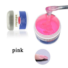 Load image into Gallery viewer, Yayoge 56ml 7colors resin  builder gel set nail polish art curing by uv led dryer lamp For nail extension
