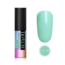 Load image into Gallery viewer, LILYCUTE Grey Color Nail Gel Polish 90 Colors Soak off UV LED Gel Nail Polish Lacquer Vernis Gel Nail Art Long Lasting 5ml
