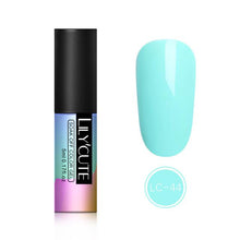 Load image into Gallery viewer, LILYCUTE Grey Color Nail Gel Polish 90 Colors Soak off UV LED Gel Nail Polish Lacquer Vernis Gel Nail Art Long Lasting 5ml
