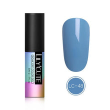 Load image into Gallery viewer, LILYCUTE Grey Color Nail Gel Polish 90 Colors Soak off UV LED Gel Nail Polish Lacquer Vernis Gel Nail Art Long Lasting 5ml
