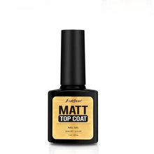 Load image into Gallery viewer, Fulljion 1pcs Transparent Top Coat Gel Lacquer Matte Top Coat Long Lasting Nail Gel Polish Tips Finish Matt Top Gel Nail Art
